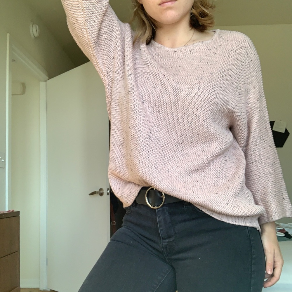 H&M Pink Knit Sweater